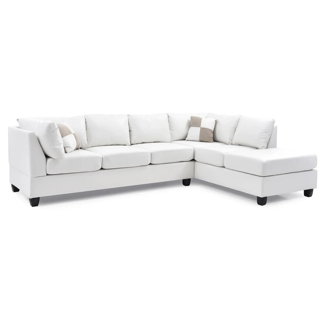 Homestock Antique Appeal G647B-SC Sectional ( 3 Boxes) ; white