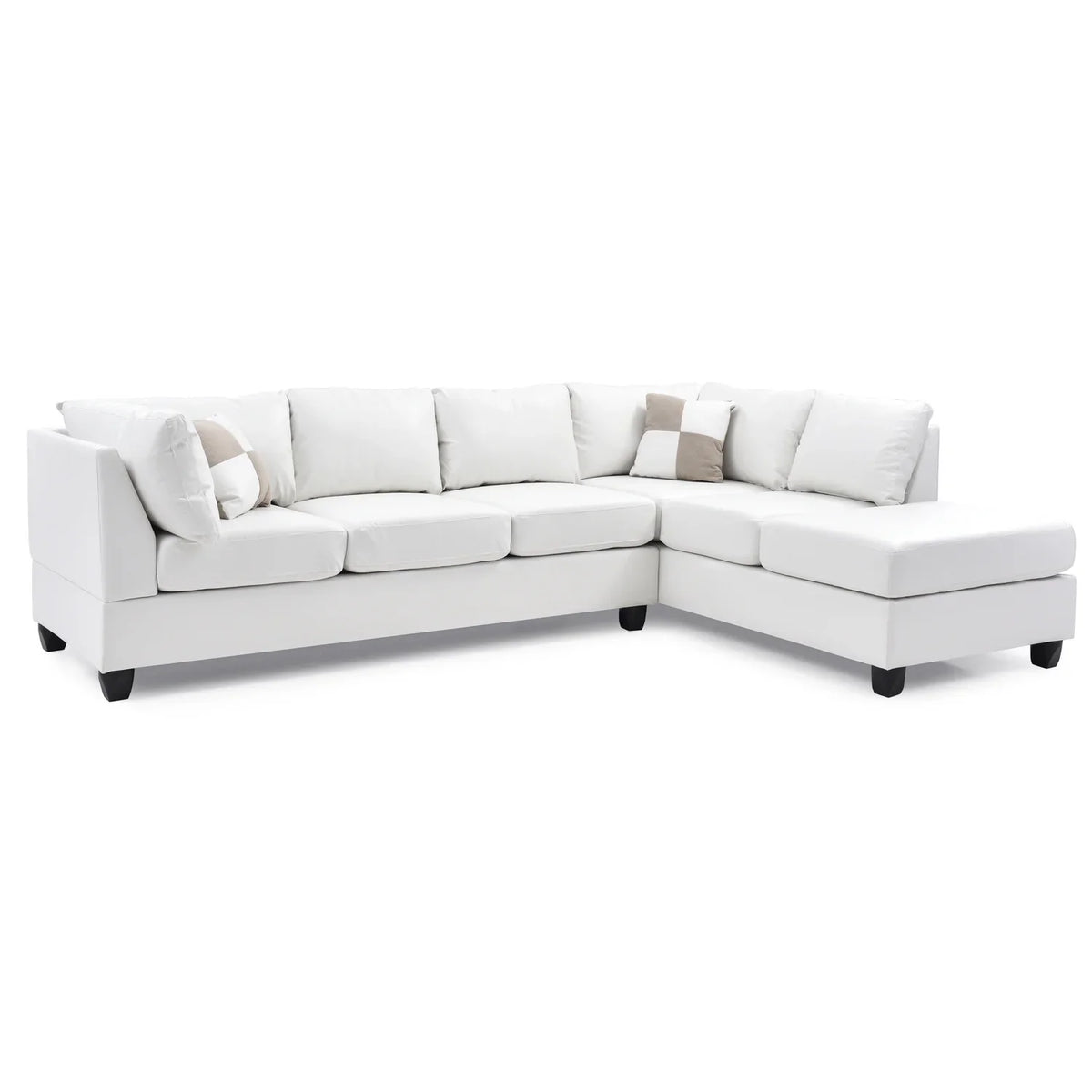Homestock Antique Appeal G647B-SC Sectional ( 3 Boxes) ; white