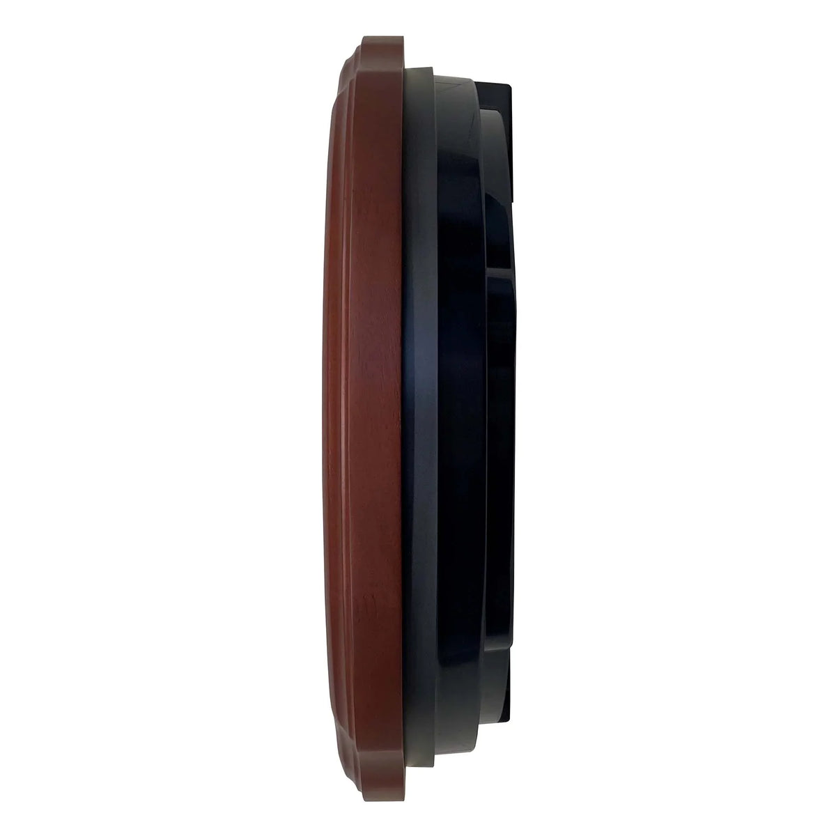 Seiko Lines and Chimes Melodies In Motion; Brown Wood Frame Traditional Classic Music Rotating Pendulum Crystals QXM392BRH