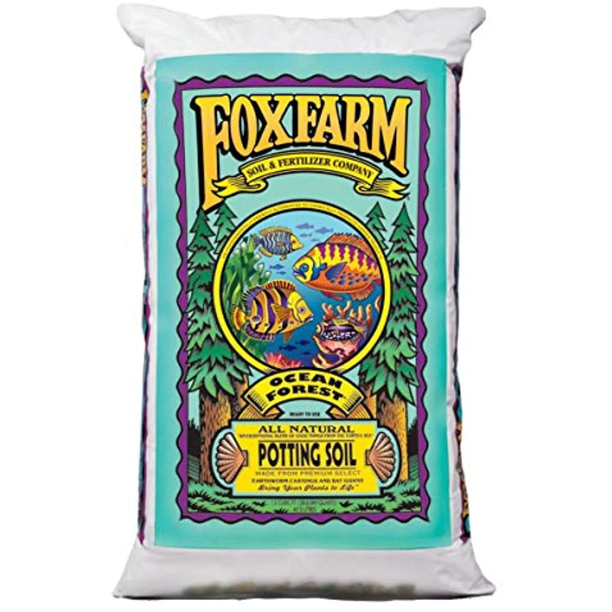 FoxFarm Ocean Forest Potting Soil, 1.5 cu ft (Pack of 3)