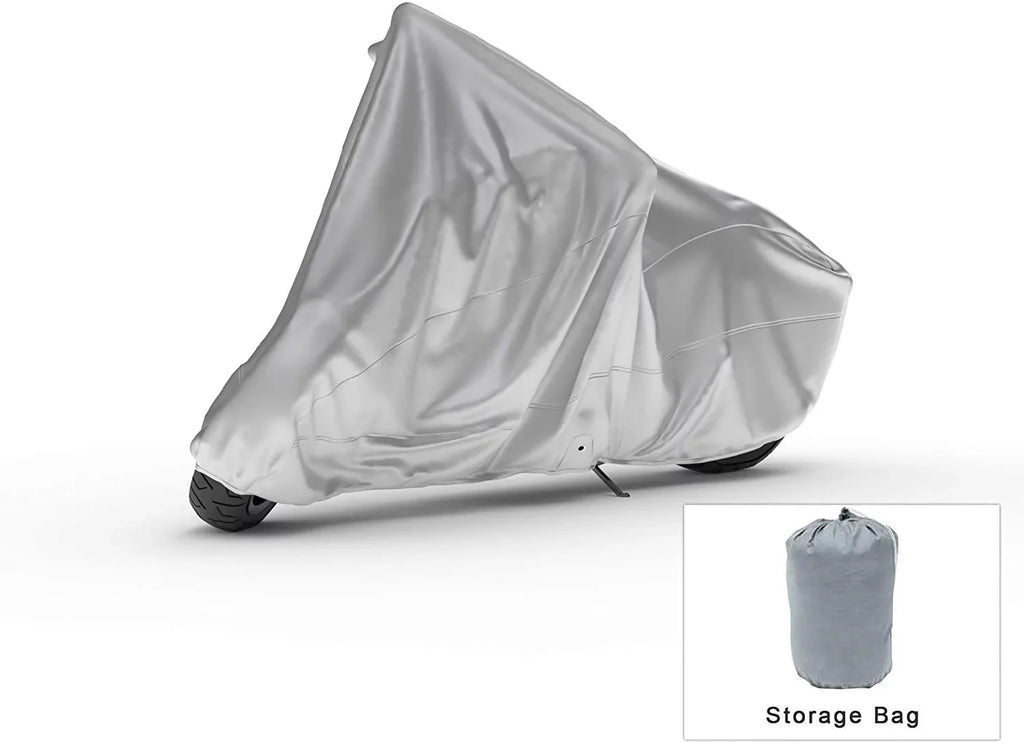 Weatherproof Motorcycle Cover Compatible With 2016 Beta Evo 300 - Outdoor & Indoor - Protect From Rain Fluid Snow, Sun - Built In Reinforced Securing Straps - Tough Material - Free Storage Bag