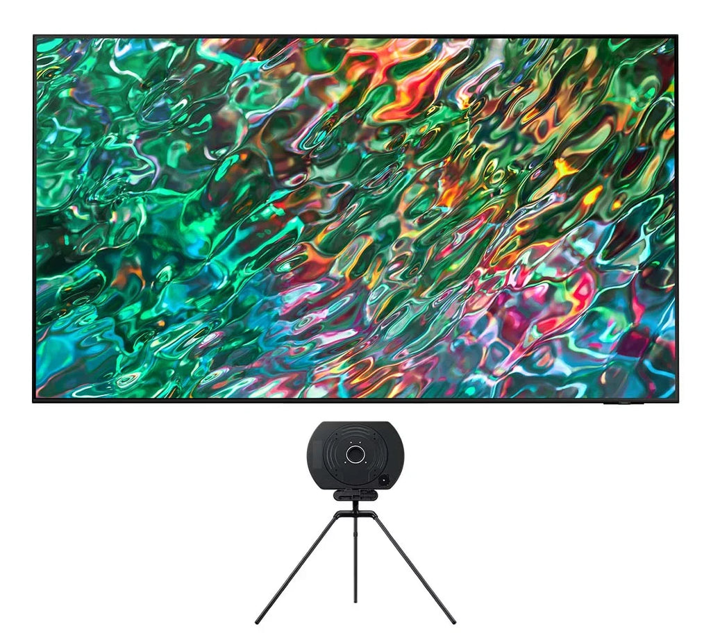 QN50QN90BAFXZA 50" QLED Quantum Matrix Neo 4K Smart TV with a VG-ARAB22STD Auto-Rotating Studio Stand for 43"-55" TVs (2022)
