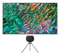 QN50QN90BAFXZA 50" QLED Quantum Matrix Neo 4K Smart TV with a VG-ARAB22STD Auto-Rotating Studio Stand for 43"-55" TVs (2022)