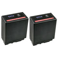 Kastar 2-Pack VW-VBG6 Pro Battery Replacement for VW-VBG6 VW-VBG6GK VW-VBG6-K VW-VBG6PPK, CGA-E625 Battery, DE-A38, VSK0631, VSK0698 Charger, AG-AC7 AF105 AC130 AC160 HMR10 HSC1U