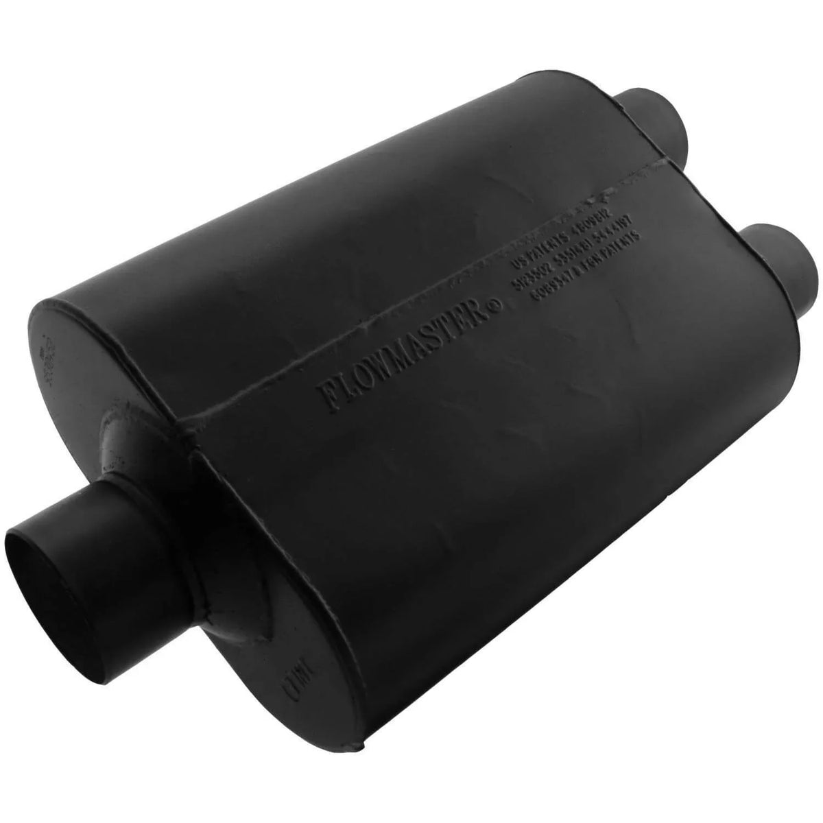 Flowmaster 9530452 Super 40 Muffler - 3.00 Center In / 2.50 Dual Out - Aggressive Sound Fits select: 1988-1993 CHEVROLET GMT-400, 1989-1993 GMC SIERRA