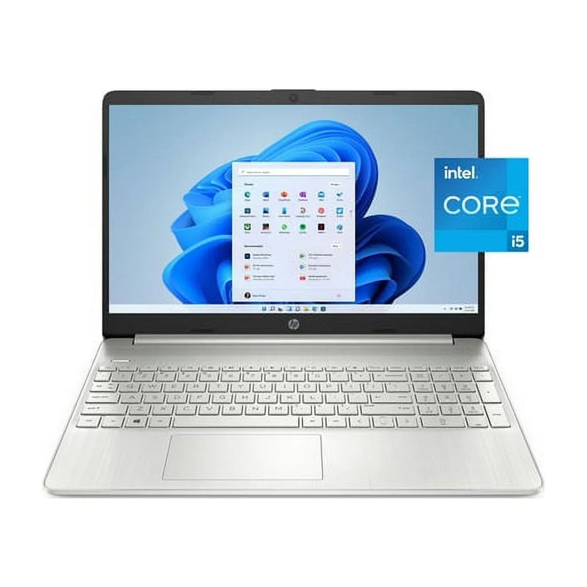 2022 15.6" FHD Micro-Ege Display Portable computer PC 11th Gen 4-Core i7-1165G7 12GB DDR4 RAM 512GB NVMe SSD Iris Xe Graphics Webcam HDMI WiFi AC BT USB-C Silver Windows 11 Home w/RE USB Drive