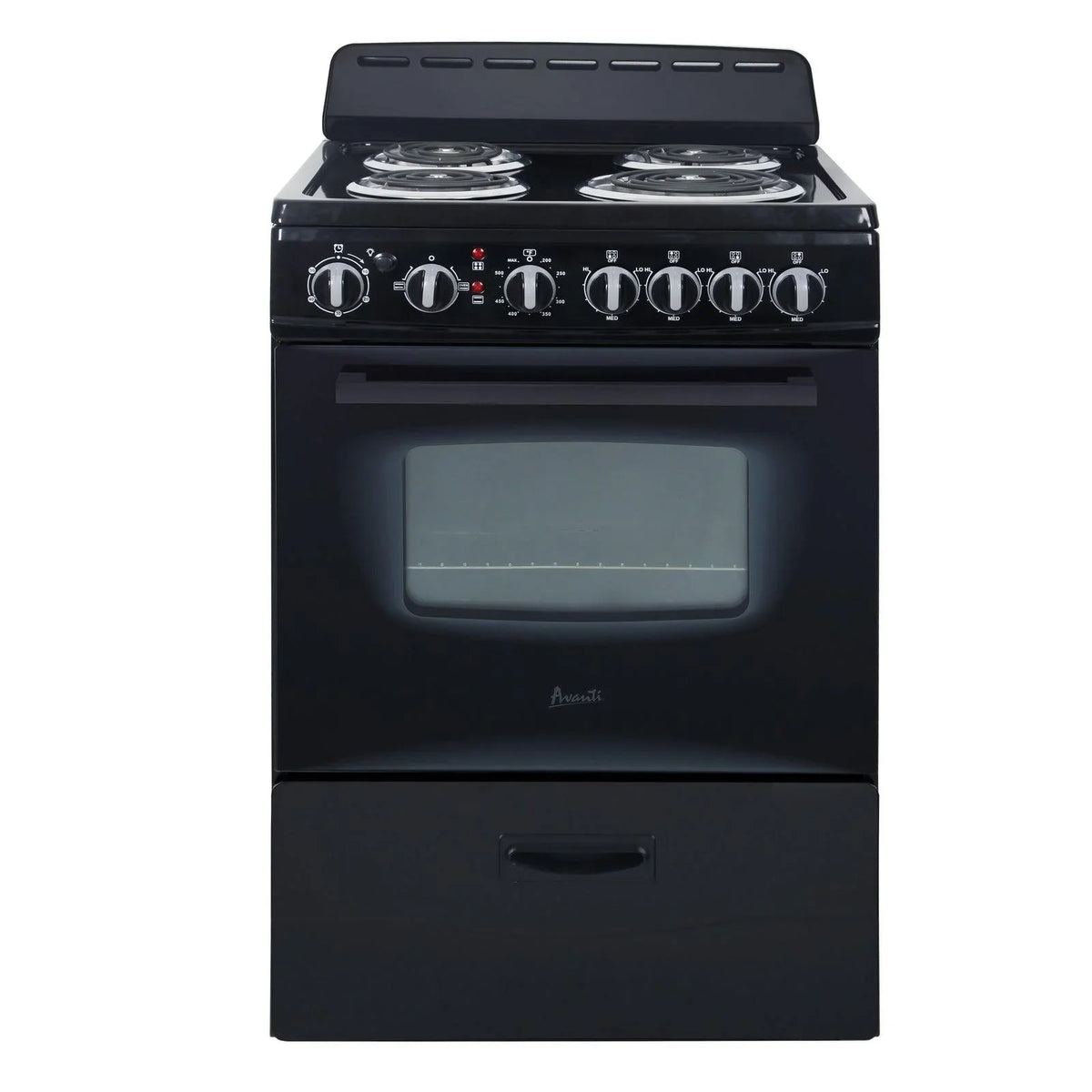 Avanti ERU240P0W 24 Inch Electric Freestanding Range - White