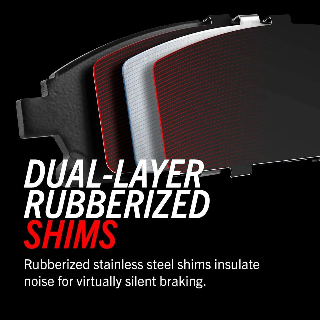 Power Stop Front Z23 Evolution Carbon-Fiber Ceramic Brake Pads Z23-2019 Fits 2019 Buick Encore