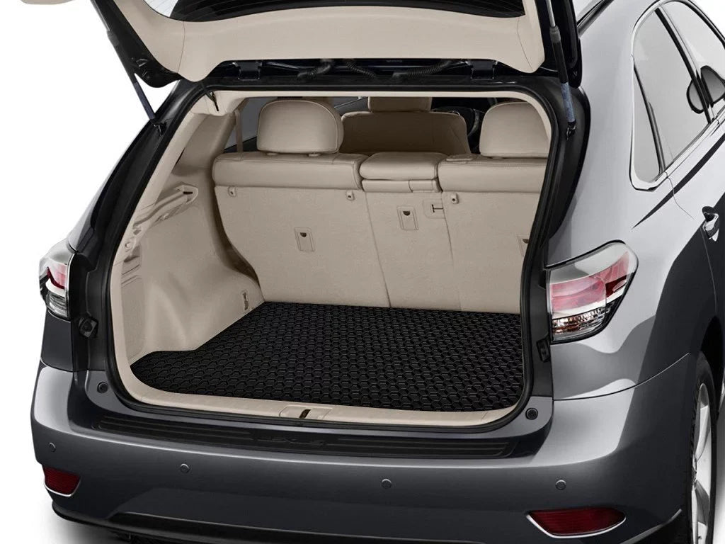 ToughPRO - Trunk Mat Compatible with NISSAN Altima - All Weather Heavy Duty (Made in USA) - Black Rubber - 2009