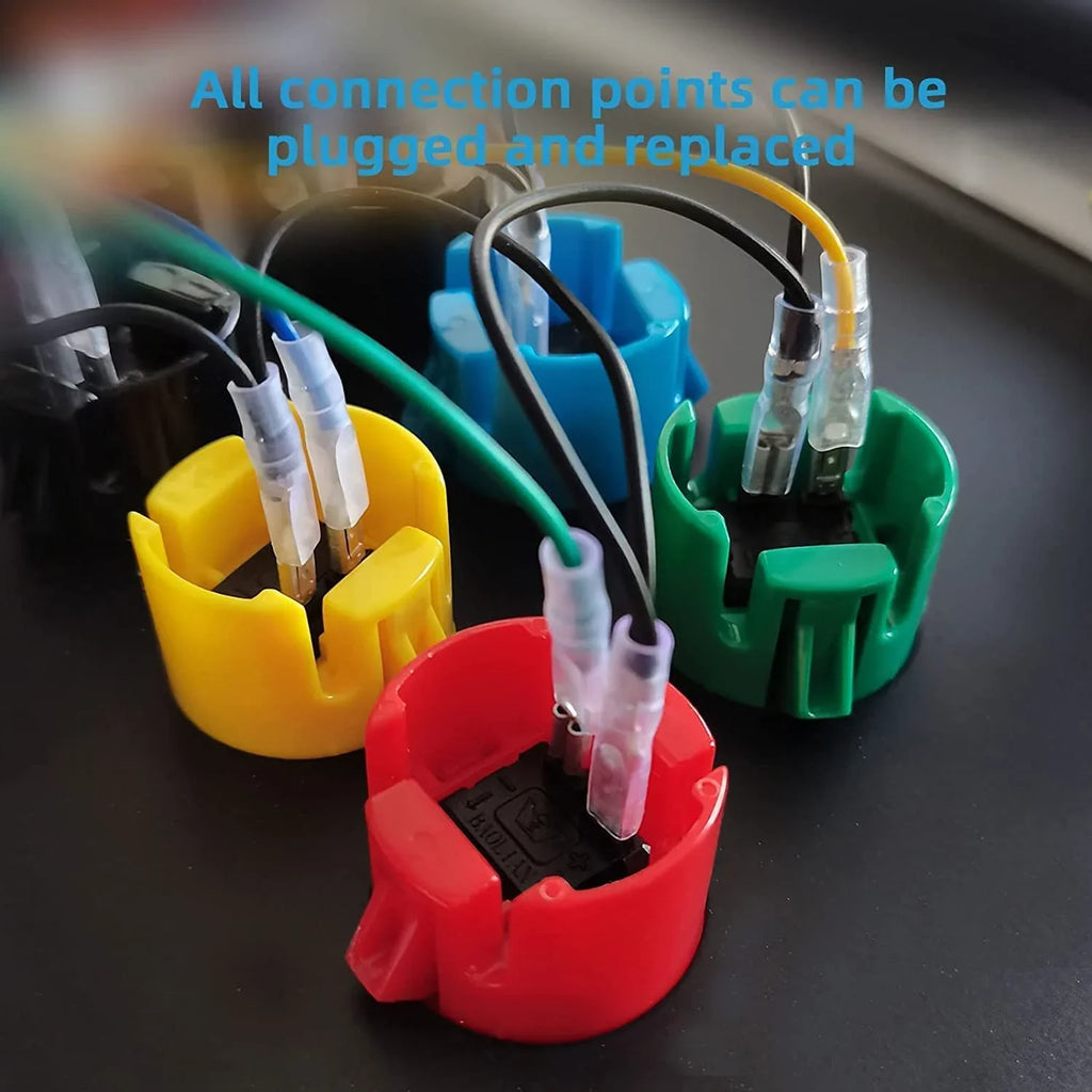 Fight Sticks PC,Arcade PC Joysticks Fight Stick Street Fighter Video Game Controller Fighting Joystick for PC, Nintendo Switch, NEOGEO Mini, NeoGeo Pro, PS3,Raspberry Pi, PS Classic, Android