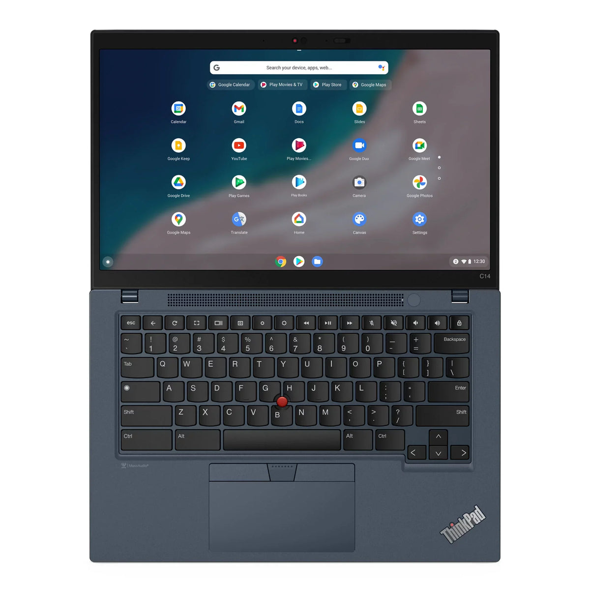 ThinkPad C14 Chromebook Notebook 14" FHD IPS, vPro®, Iris Xe, 8GB, 256GB