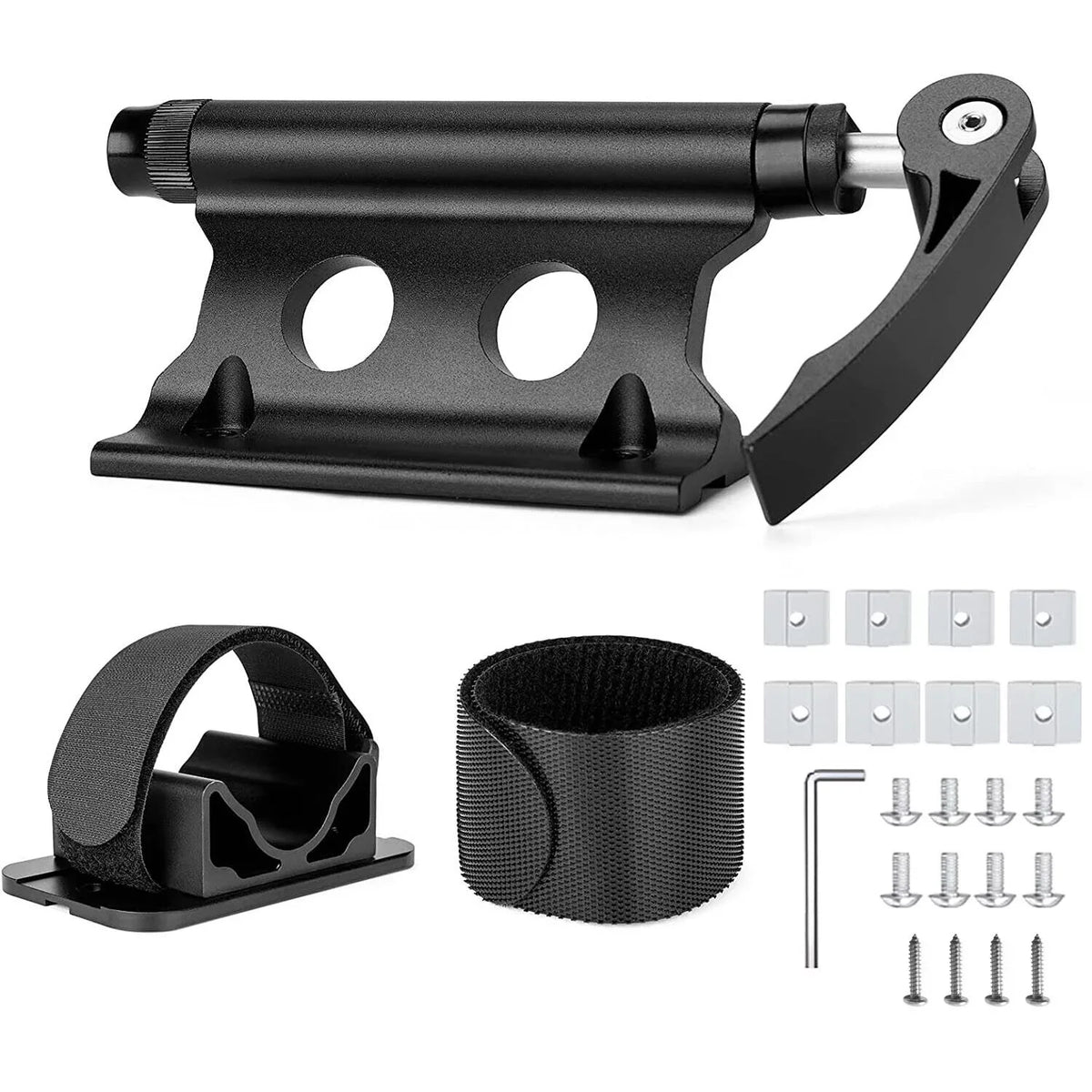 Bike Block Fork Mount Set Heavy-Duty QR Fork Mount Holder Pickup Truck Bed Rack