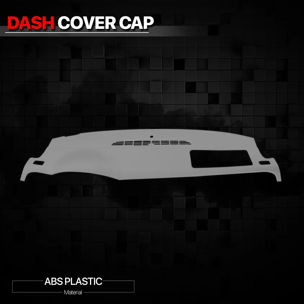 Titanium Gray Dash Board Cap Cover Bezel Overlay for 07-14 Suburban/Silverado Fits select: 2007-2013 CHEVROLET SILVERADO, 2007-2014 CHEVROLET TAHOE