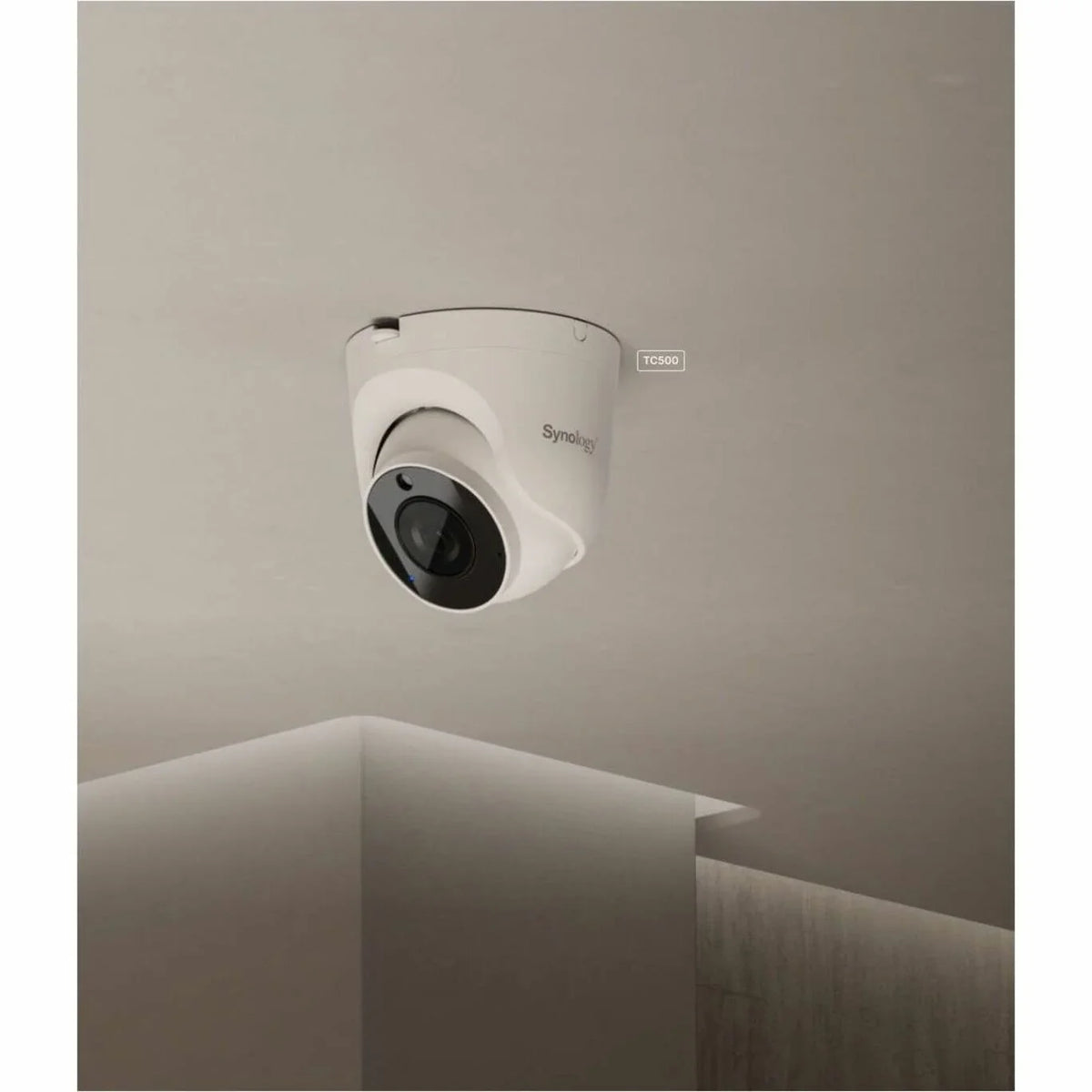 Synology TC500 5 Megapixel Indoor/Outdoor Network Camera, Color, Turret, TAA Compliant