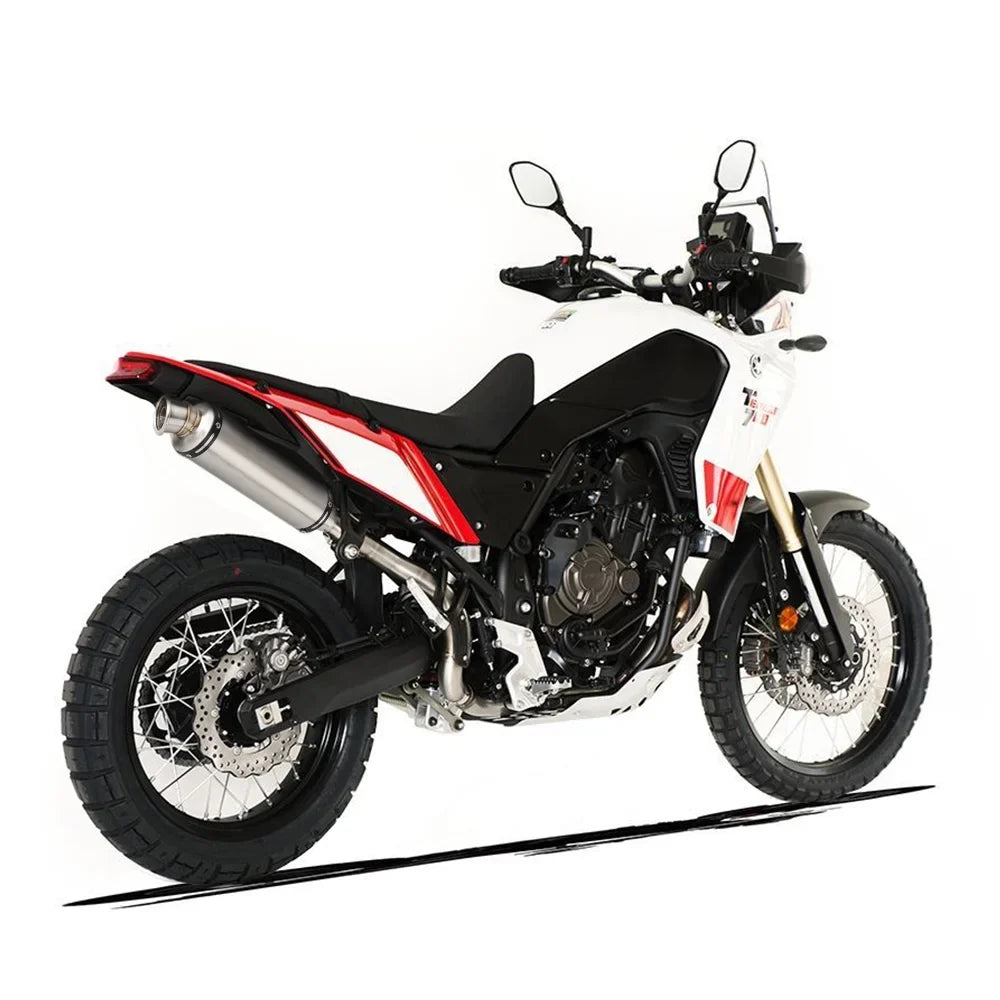 For Yamaha Tenere 700 2019 2020 2021 2022 2023 T7 T700 XTZ 690 700 Ténéré Escape Slip-on Motorcycle High Position Exhaust Muffler