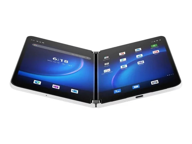 Surface Duo 2 - 5G smartphone - dual-SIM - RAM 8 GB / Internal Memory 256 GB - OLED display - 8.3" 2688 x 1892 pixels (90 Hz) - 3x rear cameras 12 MP, 12 MP, 16 MP - front camera 12 MP - obsidian
