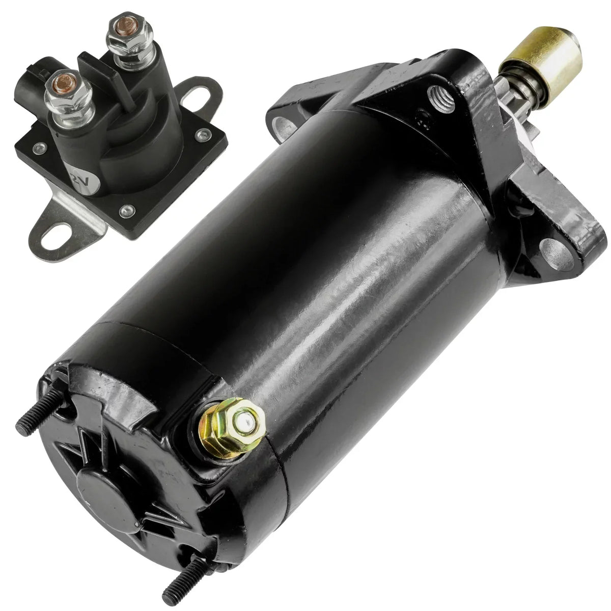 Starter & Relay Solenoid for Seadoo GTI 720 1996 1997 98-1999 2000-2005 Jet Ski