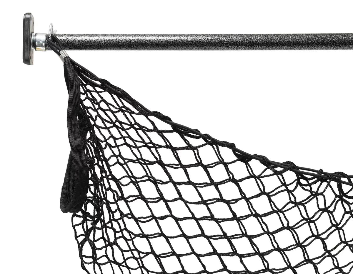 Cargo Bar Adjustable 40" - 70" w/ Storage Net for Use in Pickup Truck Bed, SUV, and Small Trailers (4 Pack)