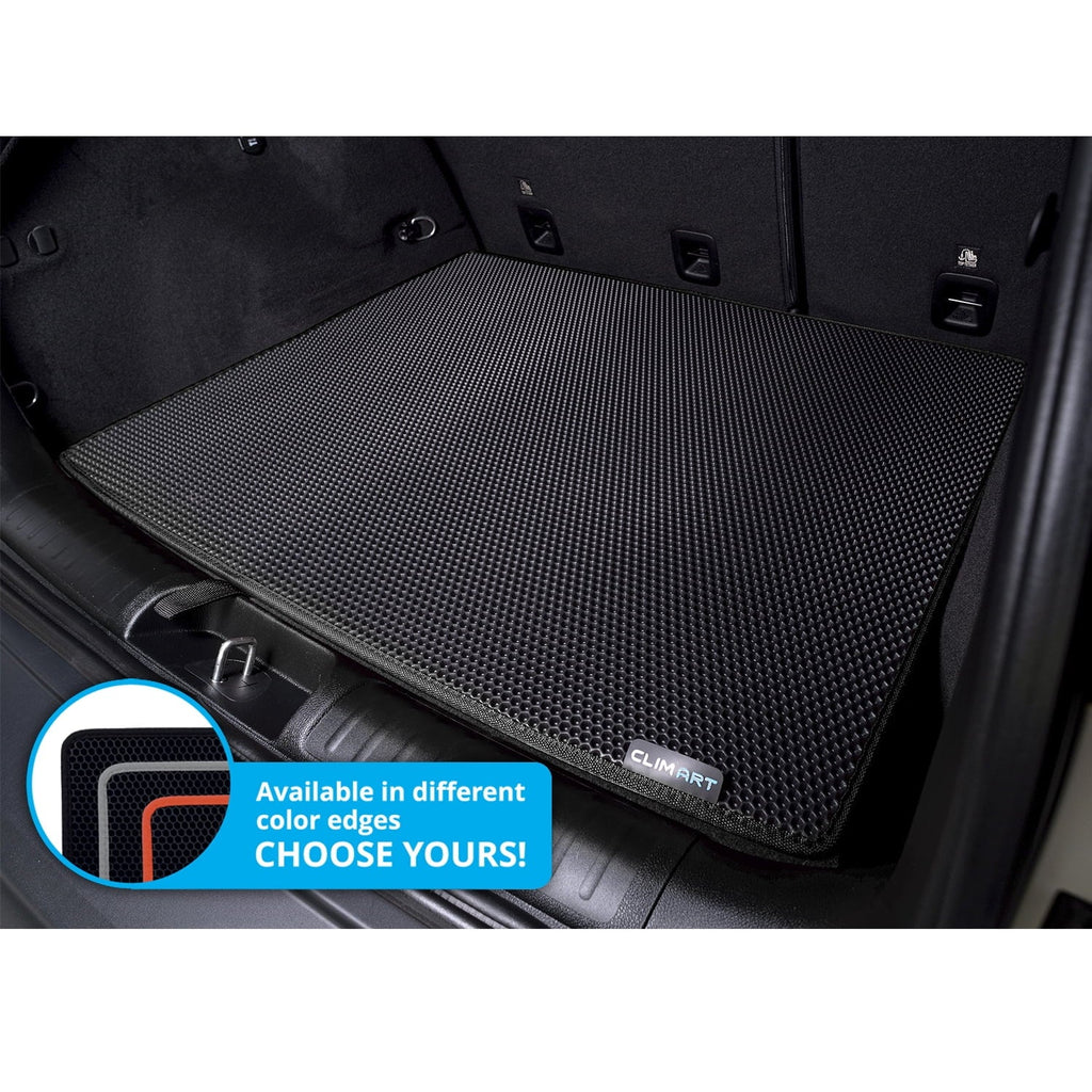 CLIM ART Cargo Liner for Jeep Cherokee 2019-2023 Custom Fit Trunk Mat, with Honeycomb Dirtproof & Fluid Technology - All-Climate, Heavy Duty, Anti-Slip Cargo Liner, Luggage - FL01114031