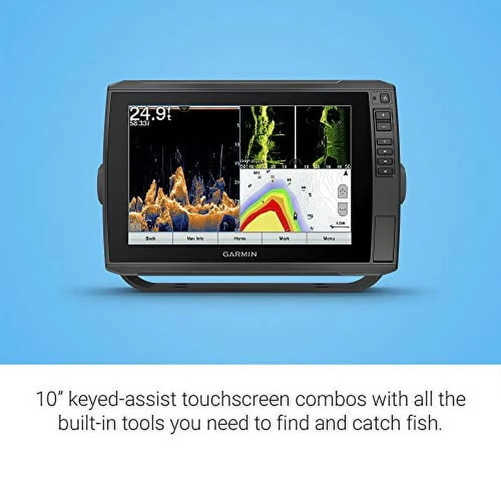 Garmin ECHOMAP Ultra 106sv with GT56UHD-TM Transducer (Bundle) With USB Charging Cube + USB Car Charger + LCD Display Cleaning Kit