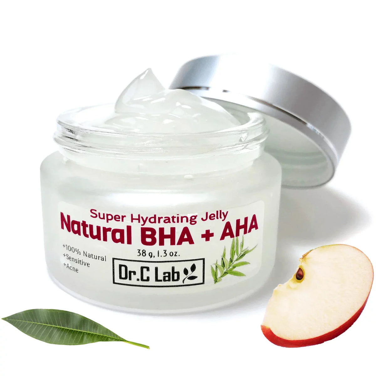 DR.HC Natural BHA + AHA Super Hydrating Jelly (25~40g, 0.9~1.4oz) (Skin brightening, Anti-acne, Anti-blemish, Oil balancing, Anti-aging...) SHIP TO: USA, SIZE: Big (40g)