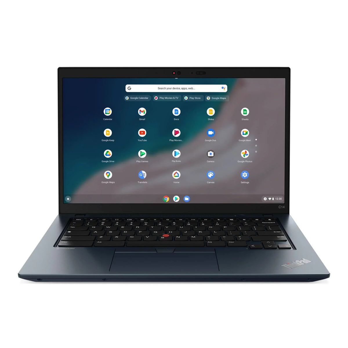 ThinkPad C14 Chromebook Notebook 14" FHD IPS, vPro®, Iris Xe, 8GB, 256GB