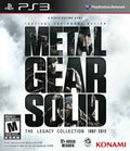 Metal Gear Solid The Legacy Collection - Playstation 3 PS3 8 Games in One