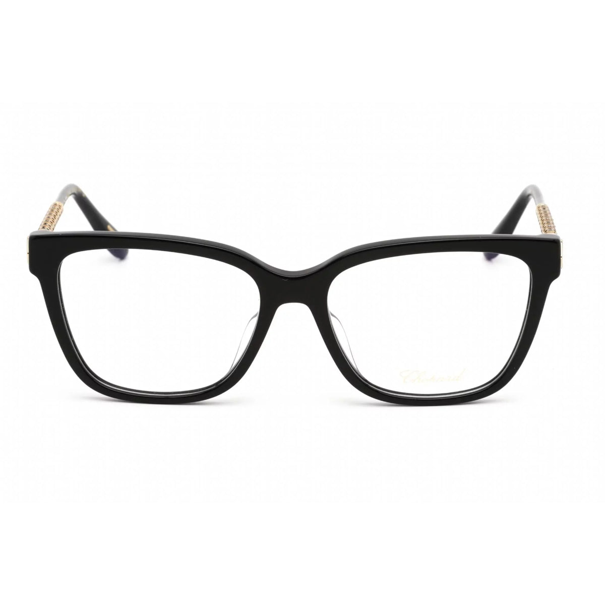 Chopard VCH333W 0700 Women's Shiny Black/Gold Frame Eyeglasses