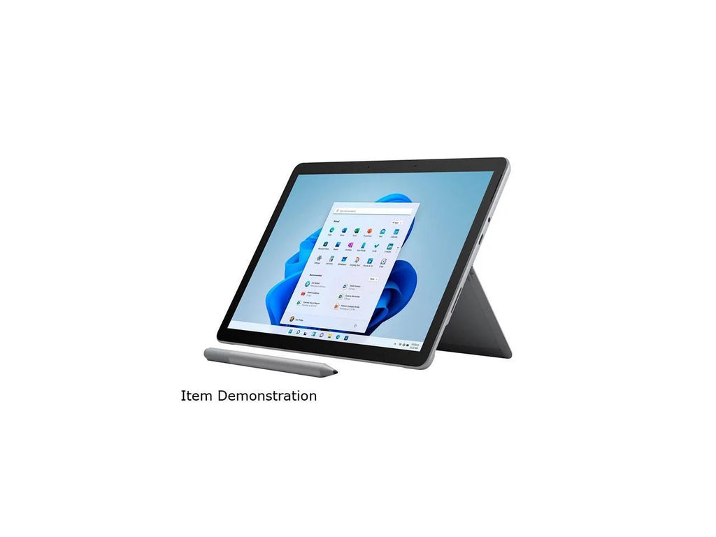 Surface Go 3 Core i3 10th Gen 10100Y (1.30 GHz) 8GB Memory 128 GB SSD UHD Graphics 615 10.5" Monitor 1920 x 1280 Detachable 2-in-1 Mobile pc Windows 11 in S mode 8VH-00001