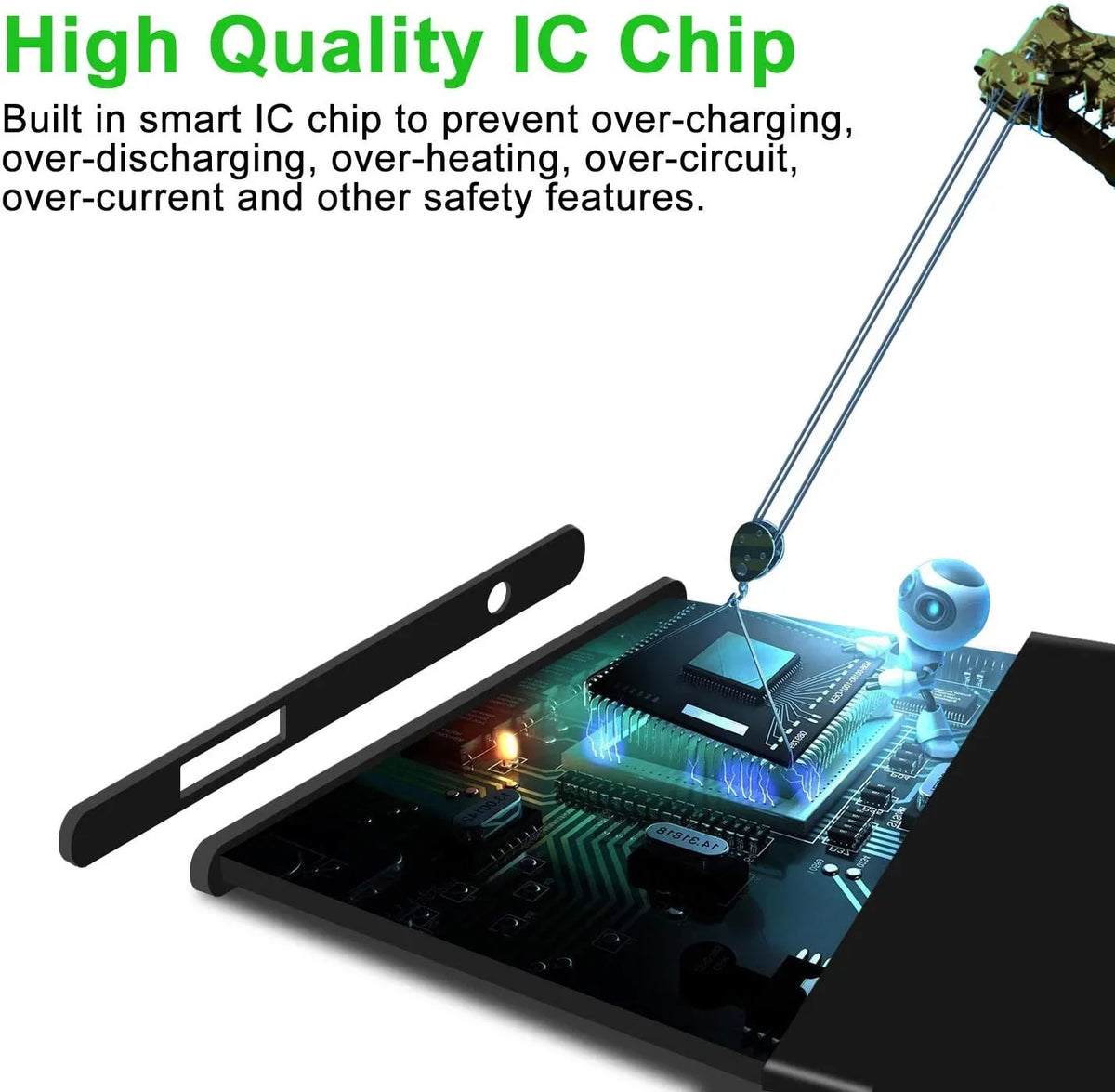 Replacement y BAT-63108-003 Upgraded for BlackBerry Keyone BBB100-1 BBB100-2 BB100-7 BB100-5; BBB100-3 Sprint
