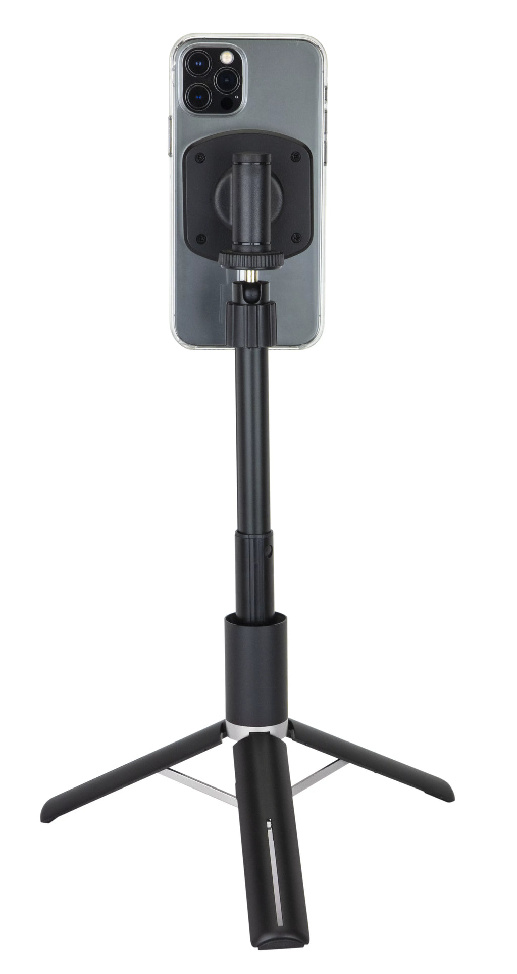 Scosche MP2TR1-SP MagicMount Pro 2 Tripod/Selfie Stick Phone Mount with Adjustable Arm, Black