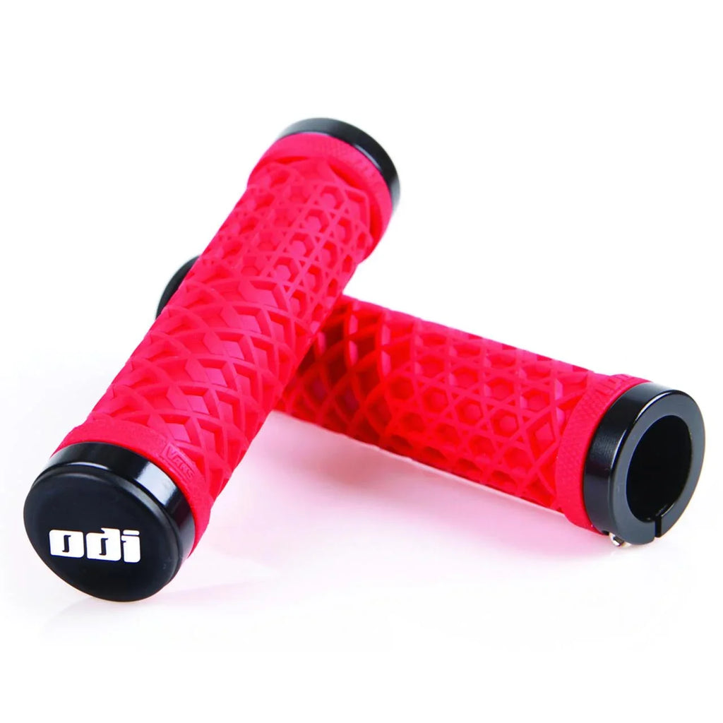 ODI GRIPS ODI LOCKON BONUS MTN VANS B-RD/BK-CLAMP 130mm