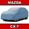 iCarCover Fits [Mazda CX-7] 2007 2008 2009 2010 2011 2012 2013 2014 2015 2016 2017 2018 For Automobiles Liquid Full Exterior Snow Indoor Outdoor Protection Heavy Duty Custom Vehicle SUV Car Cover