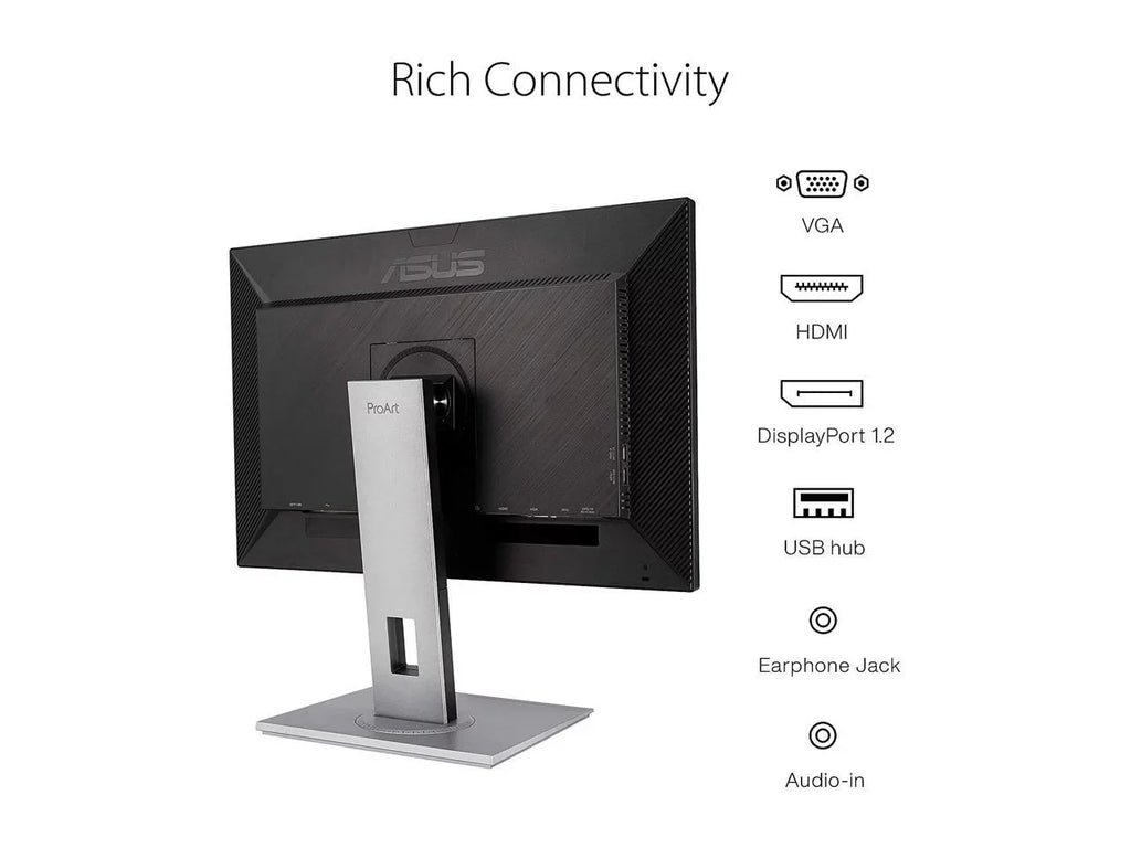 ProArt Display 32" 1440P Monitor (PA328CGV) - QHD (2560 x 1440), IPS, 165Hz, 95% DCI-P3, 100% sRGB/Rec.709, Delta E < 2, Calman Verified, USB-C Power Delivery, DisplayPort, HDMI, USB 3.1 Hub, C-c