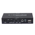 Nebublu NK-A6L 5.1 Audio Gear Digital Sound Decoder; Dolby Digital AC-3 Converter; 3.5mm Audio Output; Home Theater Audio Gear Replacement