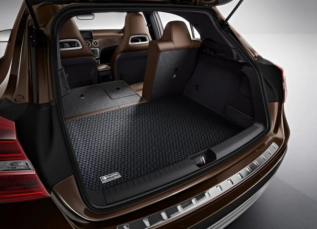 ToughPRO - Cargo Mat Compatible with NISSAN Murano - All Weather Heavy Duty (Made in USA) - Black Rubber - 2003