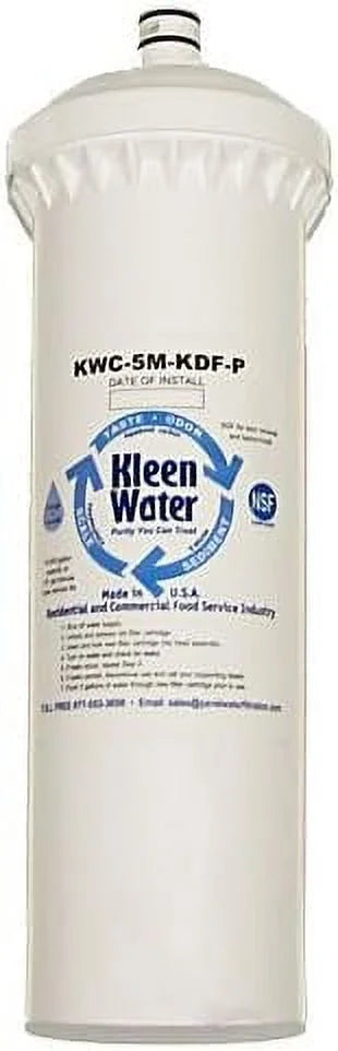 replacement carbon filter cartridge; compatible with cuno aqua-pure cfs8112-s; polyphosphate scale inhibitor; made in usa; set of 3