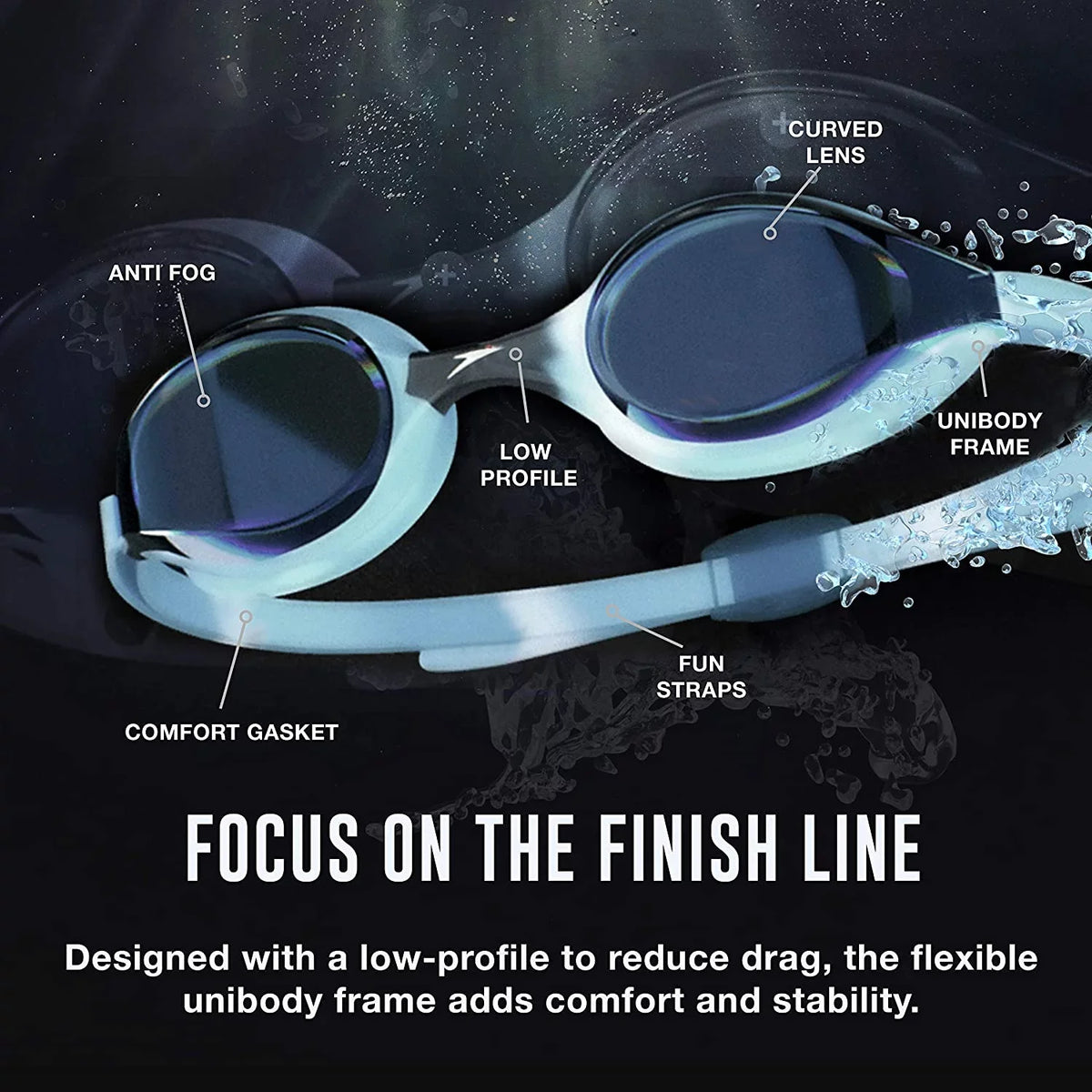 Speedo Goggles HYPER FLYER Mirror