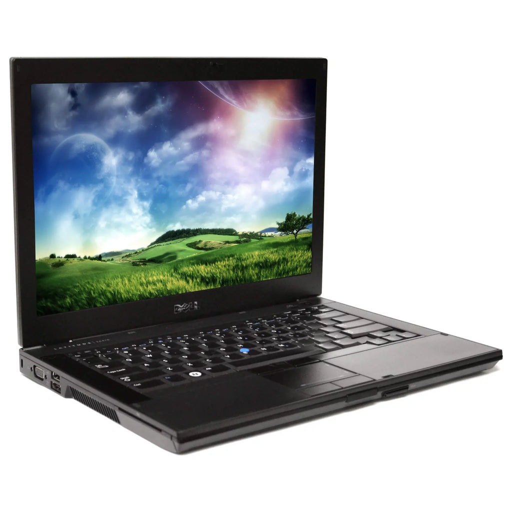 Used Dell Silver Latitude E6410 14.1'' PC Laptop Intel i5 Dual Core 2.4GHz 8GB RAM 320GB HDD NVIDIA NVS 3100M 1440 x 900 Display Windows 10 Home 64-Bit