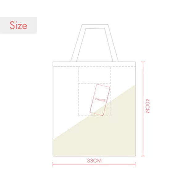 Father Entry Identifies Belong Tote Canvas Bag Shopping Satchel Casual Handbag