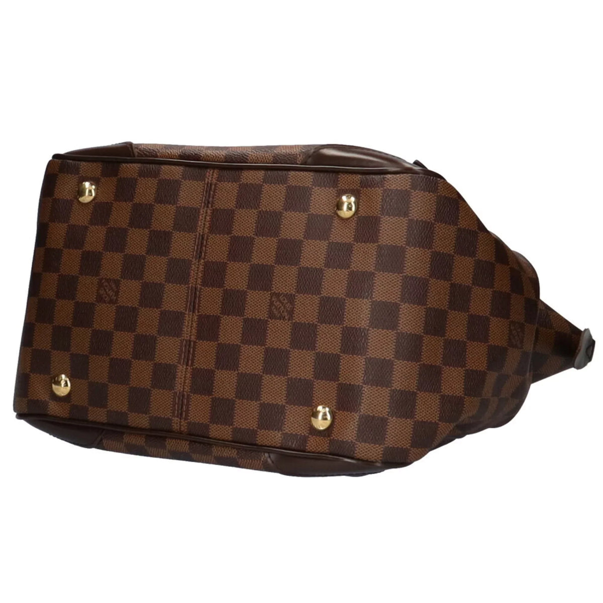 Authenticated Refurbished Louis Vuitton LOUIS VUITTON Verona MM Damier Shoulder Bag Canvas Brown Women's