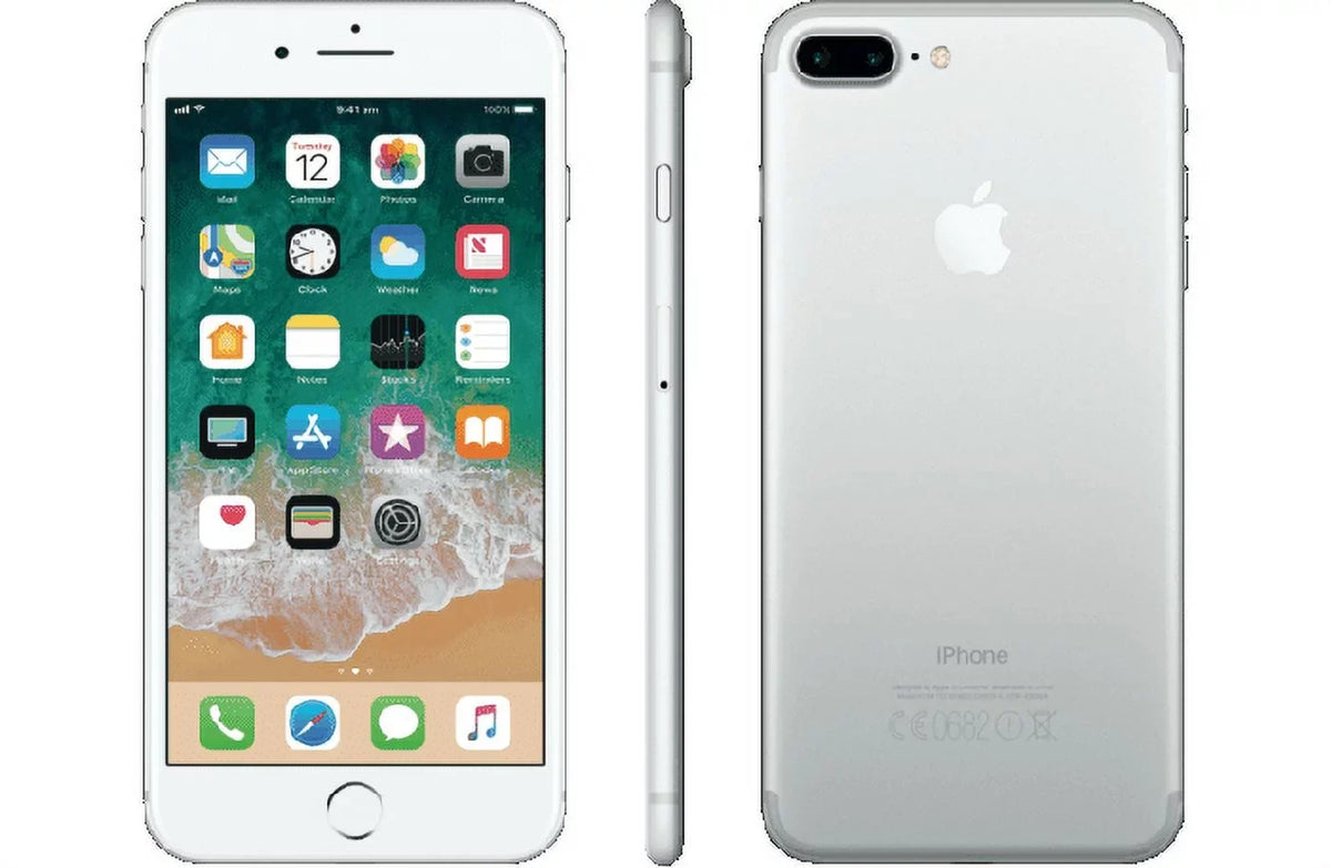 Restored iPhone 7 Plus 32GB, Silver - Unlocked GSM (Refurbished)