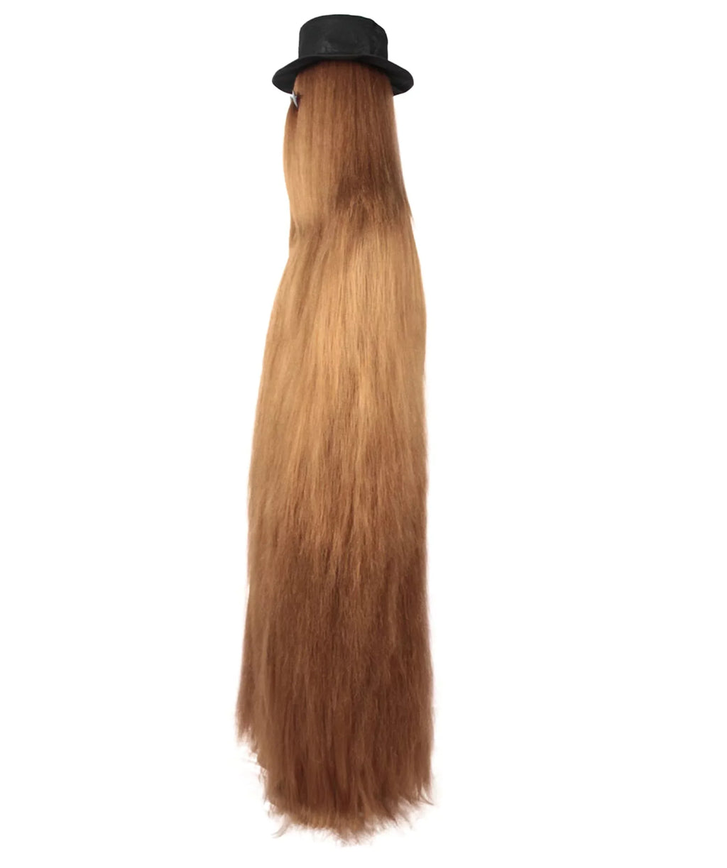 HPO Adult Unisex Cousin Itt Addams Family Dapper Creature Monster Halloween Costume; Synthetic Fiber; Brown