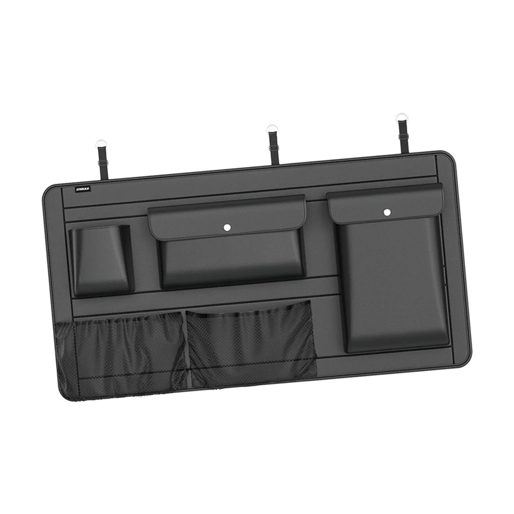 Car Back Seat Trunk Hanging Organizer 90cmx45cm Saving Space Easily Install Tough with Multiple Pockets for SUV Truck