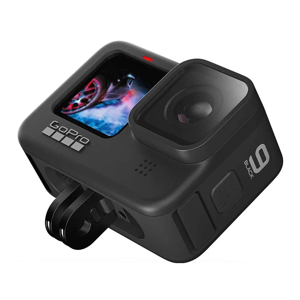 GoPro HERO9 5K Liquidproof Action Camera (Black) Bundle with Camera Accessory Kit