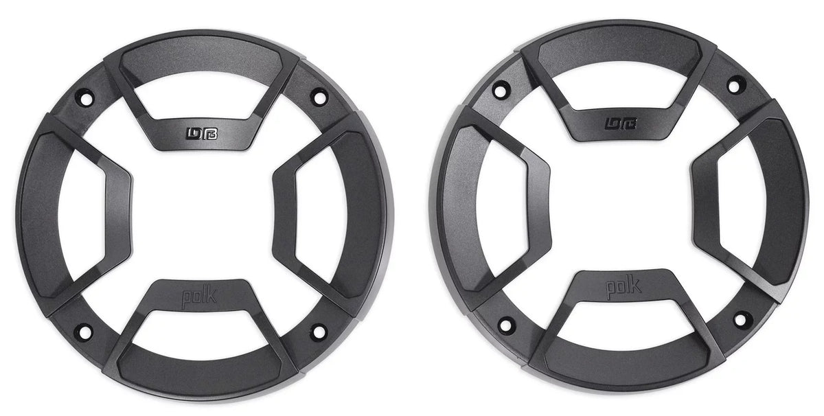(2) Polk Audio DB522 5.25" 600w Car Audio ATV/Motorcycle/Boat Speakers + Rockmat