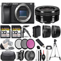 a6400 Mirrorless Camera +16-50mm f/3.5-5.6 OSS Lens +3 PC Filter +64GB