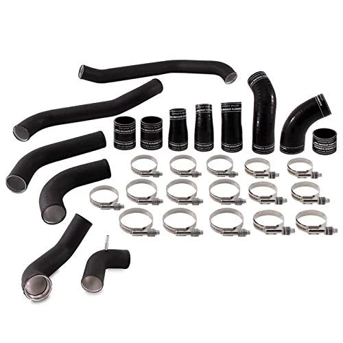 Mishimoto MMICP-F35T-17KWBK Intercooler Channel Kit Compatible With Ford F-150 Raptor 2017+ Wrinkle Black