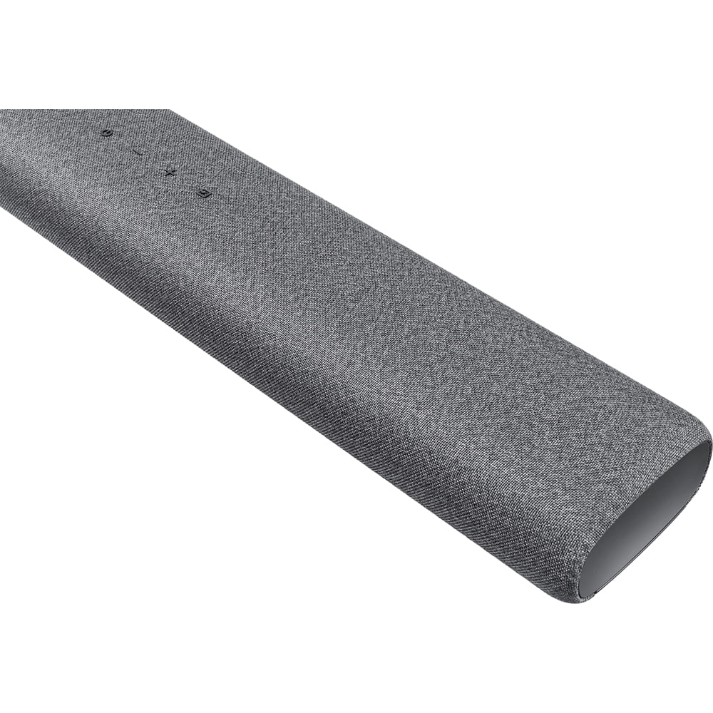 HW-S50A 3.0ch Soundbar with Dolby Atmos, DTS Virtual:X, Built in Center Speaker, Adaptive Sound Lite, Bluetooth Multi Connection, Premium Design, 2021, Deep Gray - (Open Box)