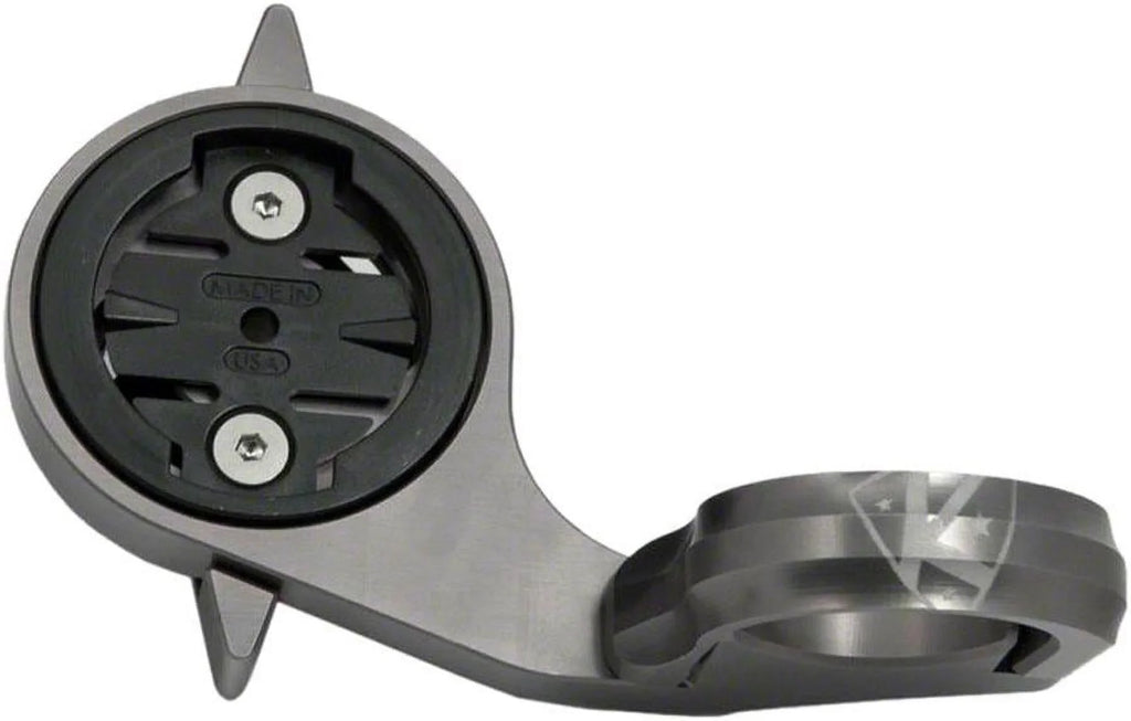 K-EDGE TT Mount for Garmin Edge and Forerunner Quarter Turn Type Computers, 22.2mm, Gun Metal
